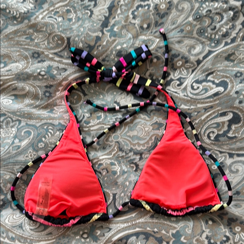 Striped Bikini Top - Picture 2 of 2